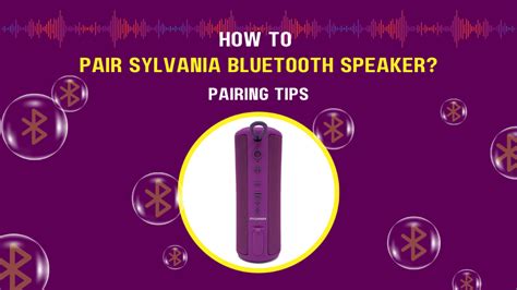 How to connect to sylvania bluetooth speaker. Things To Know About How to connect to sylvania bluetooth speaker. 